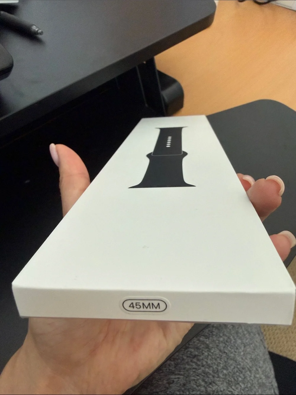 Brand New Apple Black Silicone Watch Band for Apple Watch still in box